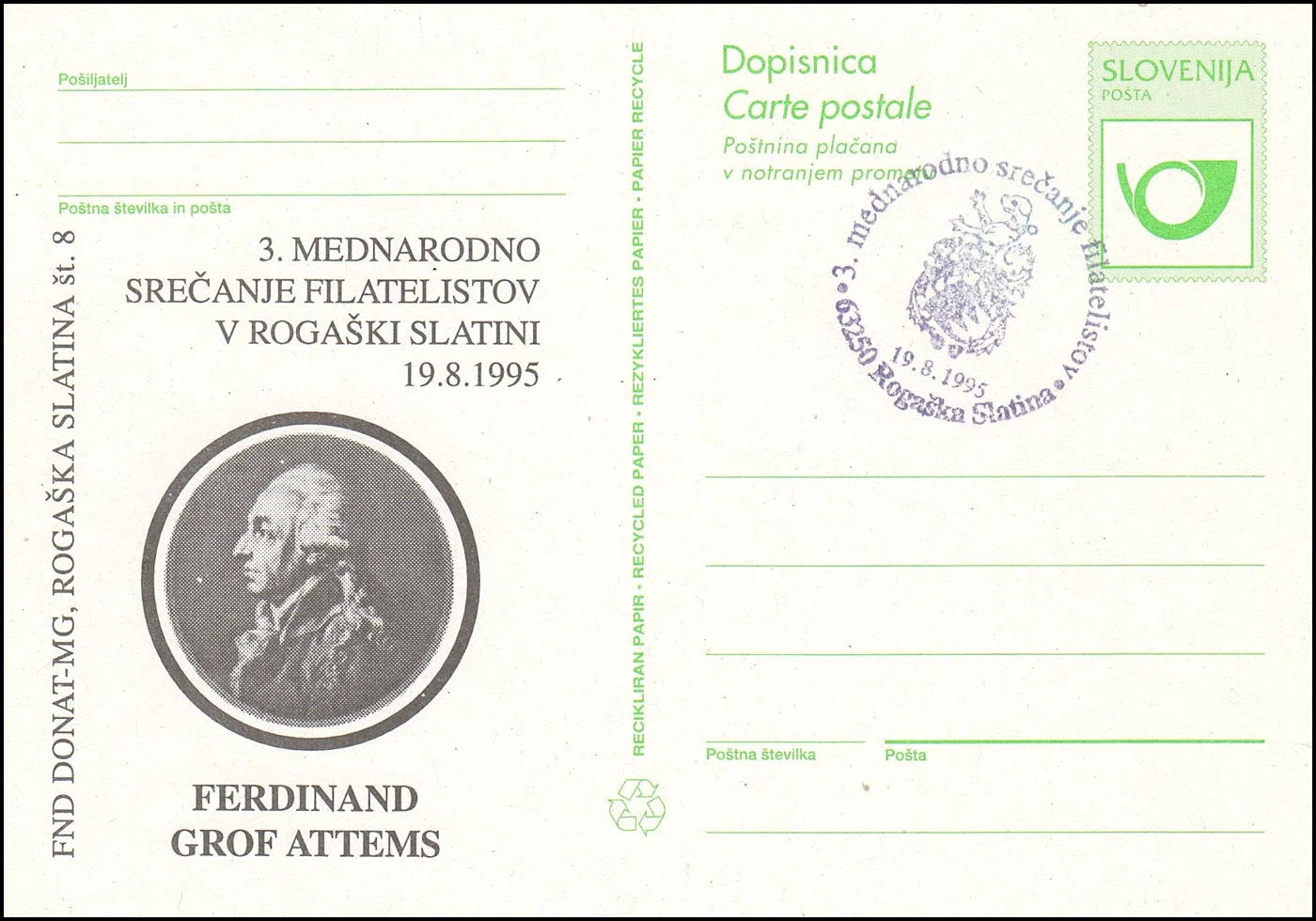 3. MEDNARODNO SREČANJE FILATELISTOV 